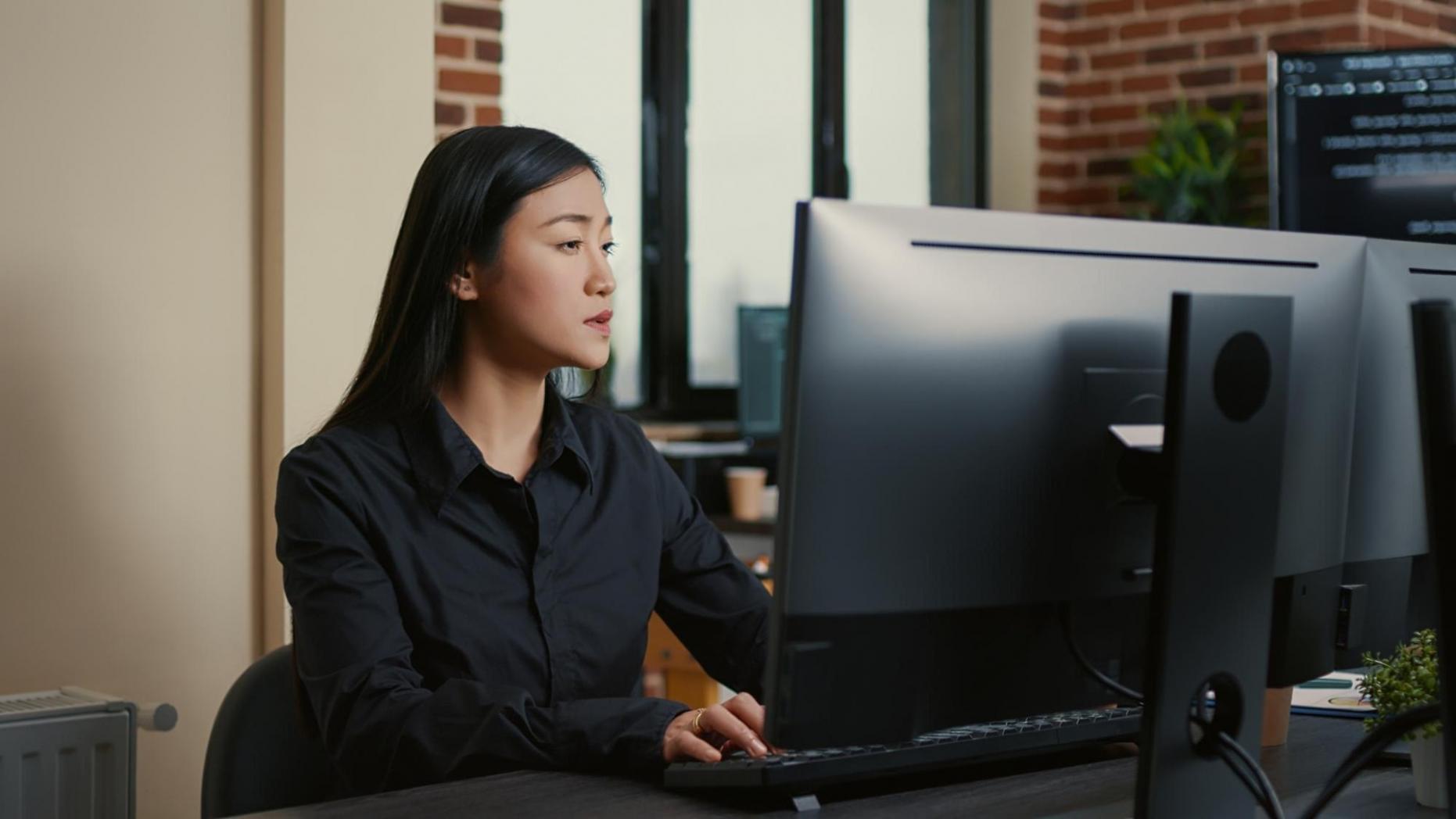 Security testing analysis on computer screens